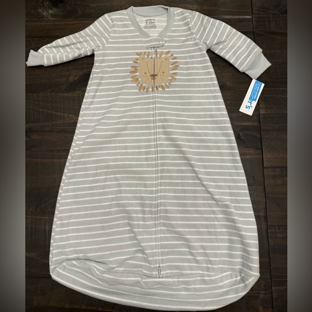 NWT Carters Lion Fleece Sleep Sack